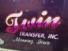 Twin Transfer, Inc lettering